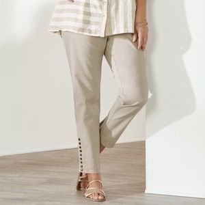 Soft Surroundings Colorful Metro Legging Pants Size Small